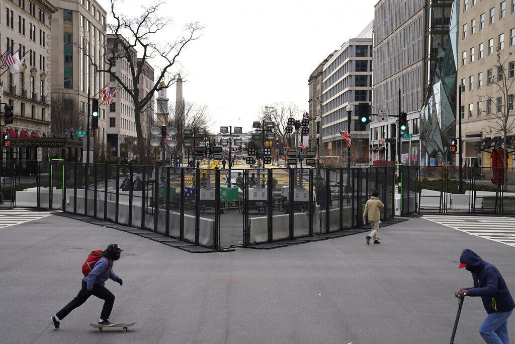 APTOPIX Biden Inauguration Security